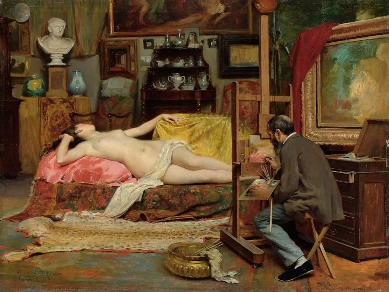 La modella